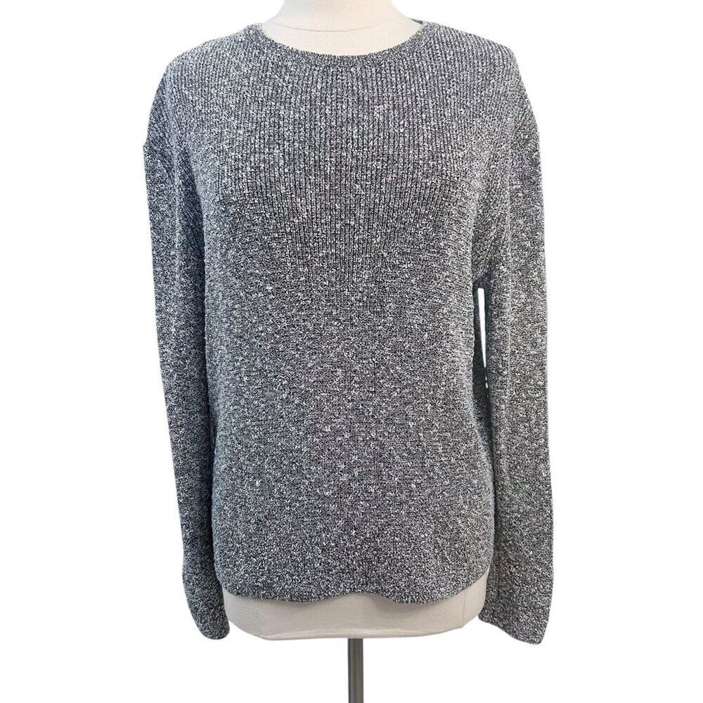 MM LAFLEUR The Butler Sweater Knit Boucle Size Large